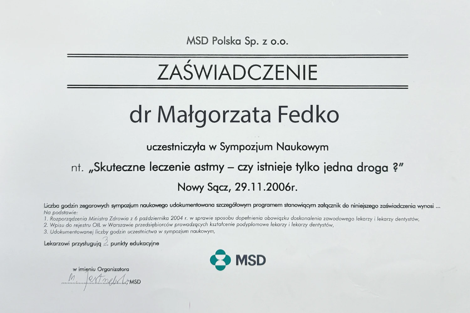 Skuteczne leczenie astmy, czy istnieje tylko jedna droga? – Sympozjum Naukowe